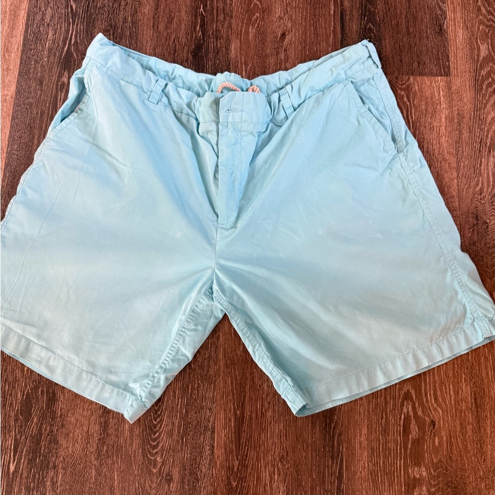 Polo by Ralph Lauren Aqua Flat Front Men's Shorts